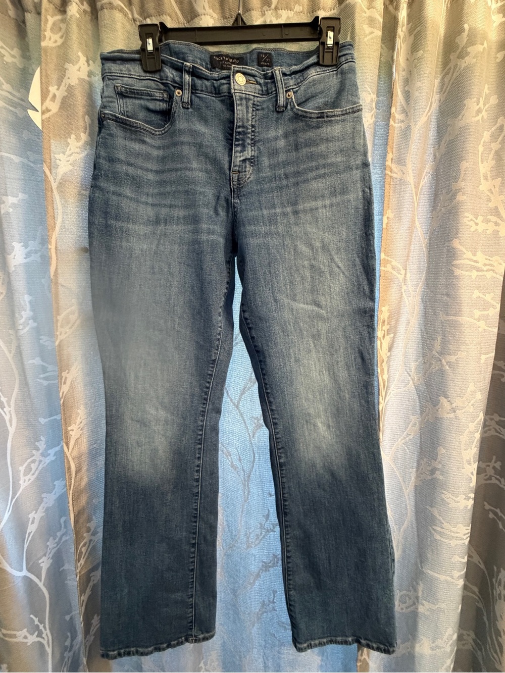 Lucky Brand Women's Medium Blue Straight Leg Jeans